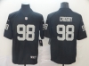 Las Vegas Raiders #98 Maxx Crosby Black Vapor Limited Jersey