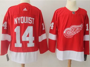 Detroit Red Wings #14 Gustav Nyquist Red Jersey