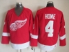 Detroit Red Wings #4 Syd Howe 2002 CCM Vintage Red Jersey
