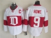 Detroit Red Wings #9 Gordie Howe CCM Vintage White Jersey