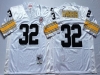 Pittsburgh Steelers #32 Franco Harris 1975 Throwback White Jersey