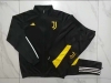 Club Juventus 2023/24 Black Long Zipper Training Suit