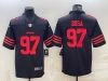 San Francisco 49ers #97 Nick Bosa Black 2022 Vapor Limited Jersey