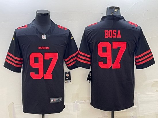 San Francisco 49ers #97 Nick Bosa Black Vapor Limited Jersey