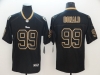 Los Angeles Rams #99 Aaron Donald Black Shadow Limited Jersey