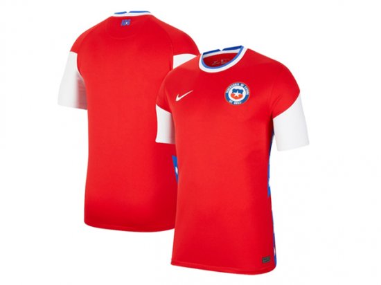 National Chile Custom #00 Home Red 2021 Soccer Jersey