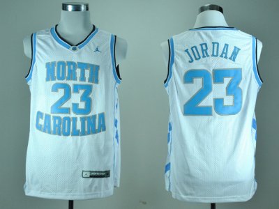 North Carolina Tar Heels #23 Michael Jordan White College Basketball Jersey