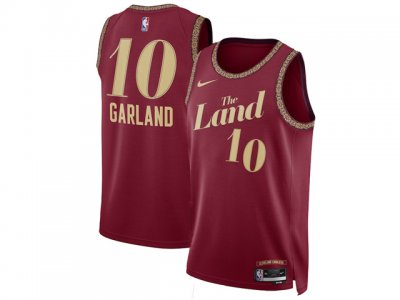 Cleveland Cavaliers #10 Darius Garland 2023-24 Wine City Edition Swingman Jersey
