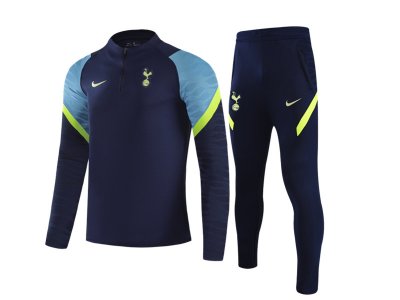 Club Tottenham Hotspur 2021/22 Navy Zipper Sweat Suit