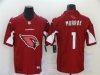 Arizona Cardinals #1 Kyler Murray Red Team Big Logo Vapor Limited Jersey
