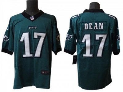 Philadelphia Eagles #17 Nakobe Dean Green Vapor Limited Jersey