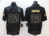 Philadelphia Eagles #20 Brian Dawkins 2020 Black Salute To Service Limited Jersey
