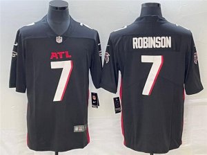 Atlanta Falcons #7 Bijan Robinson Black Vapor Limited Jersey
