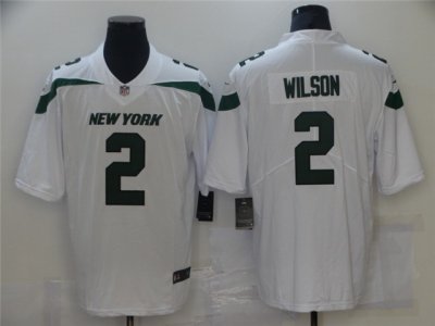 Youth New York Jets #2 Zach Wilson White Vapor Limited Jersey