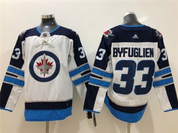 Winnipeg Jets #33 Dustin Byfuglien White Jersey