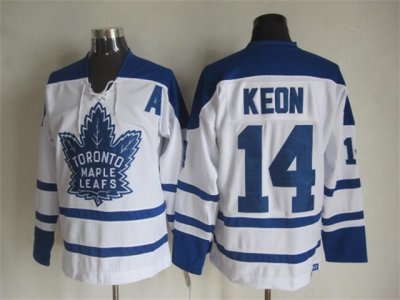Toronto Maple Leafs #14 Dave Keon 1964 CCM Vintage White Jersey