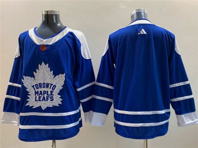 Toronto Maple Leafs Blank Blue 2022/23 Reverse Retro Jersey