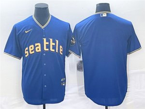 Seattle Mariners Blank Royal 2023 City Connect Jersey