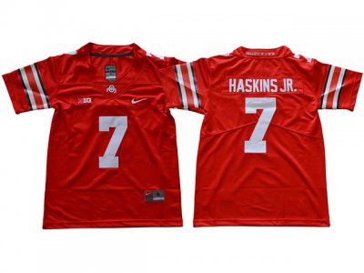 NCAA Ohio State Buckeyes #7 Dwayne Haskins Jr. Youth Red College Football Jersey