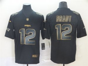 Green Bay Packers #12 Aaron Rodgers Black Gold Vapor Limited Jersey