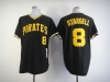 Pittsburgh Pirates #8 Willie Stargell 1979 Throwback Black Jersey