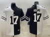 Las Vegas Raiders #17 Davante Adams Split White/Black Limited Jersey