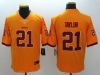 Washington Redskins #21 Sean Taylor Yellow Color Rush Limited Jersey
