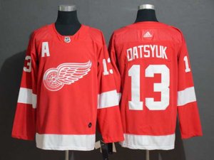 Detroit Red Wings #13 Pavel Datsyuk Red Jersey