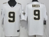 Youth New Orleans Saints #9 Drew Brees White Vapor Untouchable Limited Jersey