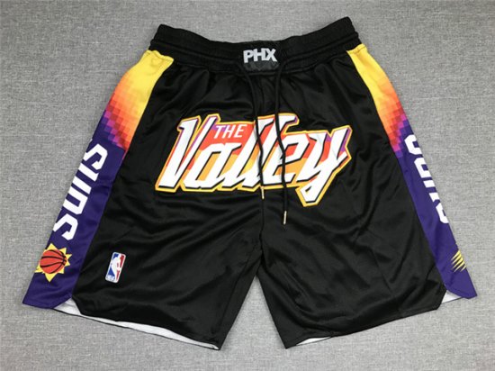 Phoenix Suns Just Don The Valley Black City Edition Basketball Shorts