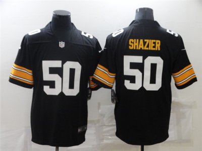Pittsburgh Steelers #50 Ryan Shazier Alternate Black Vapor Limited Jersey