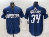 Detroit Tigers #34 Jake Rogers Navy 2024 City Connect Limited Jersey