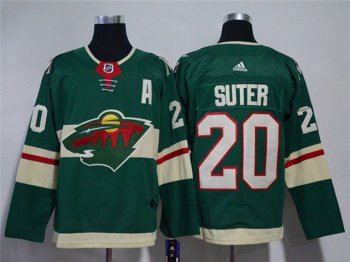 Minnesota Wild #20 Ryan Suter Green Jersey