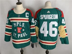 Minnesota Wild #46 Jared Spurgeon Green 2022 Winter Classic Jersey