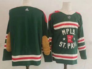 Minnesota Wild Blank Green 2022 Winter Classic Jersey