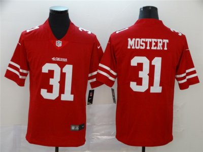 San Francisco 49ers #31 Raheem Mostert Red Vapor Limited Jersey