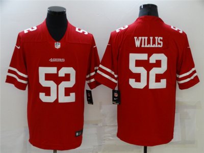 San Francisco 49ers #52 Patrick Willis Red Vapor Limited Jersey