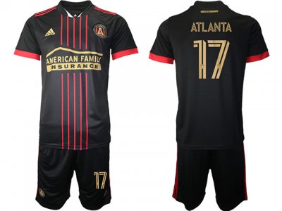 Club Atlanta United FC #17 Atlanta Home Black 2021/22 Soccer Jersey