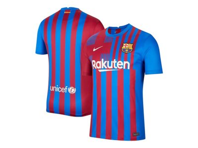 Club Barcelona Blank Home 2021/22 Soccer Jersey