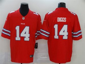 Buffalo Bills #14 Stefon Diggs Red Color Rush Limited Jersey