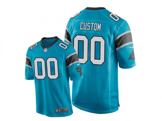 Carolina Panthers #00 Light Blue Vapor Limited Custom Jersey