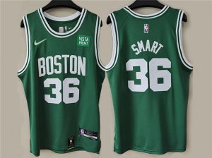 Boston Celtics #36 Marcus Smart Green Swingman Jersey