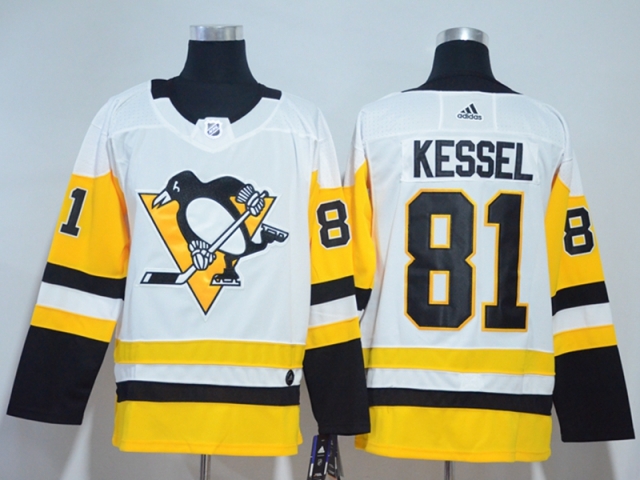 Pittsburgh Penguins #81 Phil Kessel White Jersey - Click Image to Close