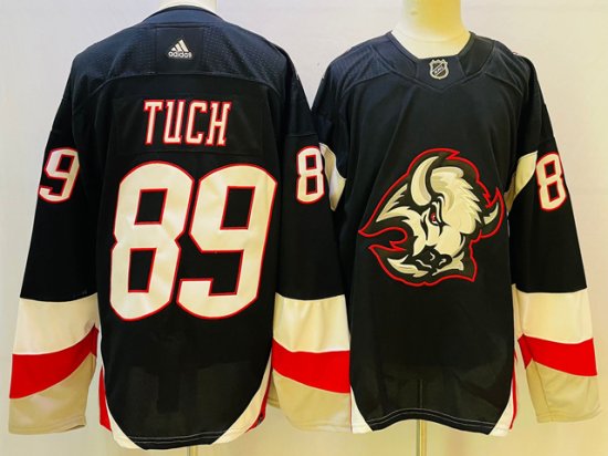 Buffalo Sabres #89 Alex Tuch Black 2022/23 Reverse Retro Jersey