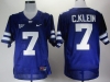 NCAA Kansas State Wildcats #7 Collin Klein Purple Jersey