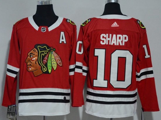 Chicago Blackhawks #10 Patrick Sharp Red Jersey