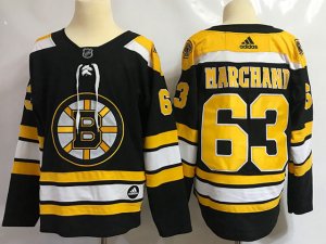 Boston Bruins #63 Brad Marchand Black Jersey