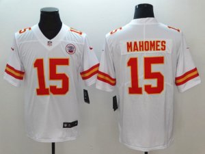 Kansas City Chiefs #15 Patrick Mahomes White Vapor Limited Jersey