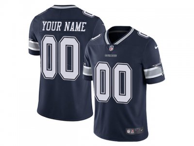 Dallas Cowboys #00 Blue Vapor Limited Custom Jersey