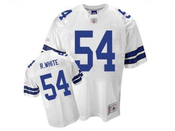 Dallas Cowboys #54 Randy White 1984 Throwback White Jersey